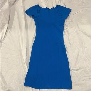 Royal blue minidress